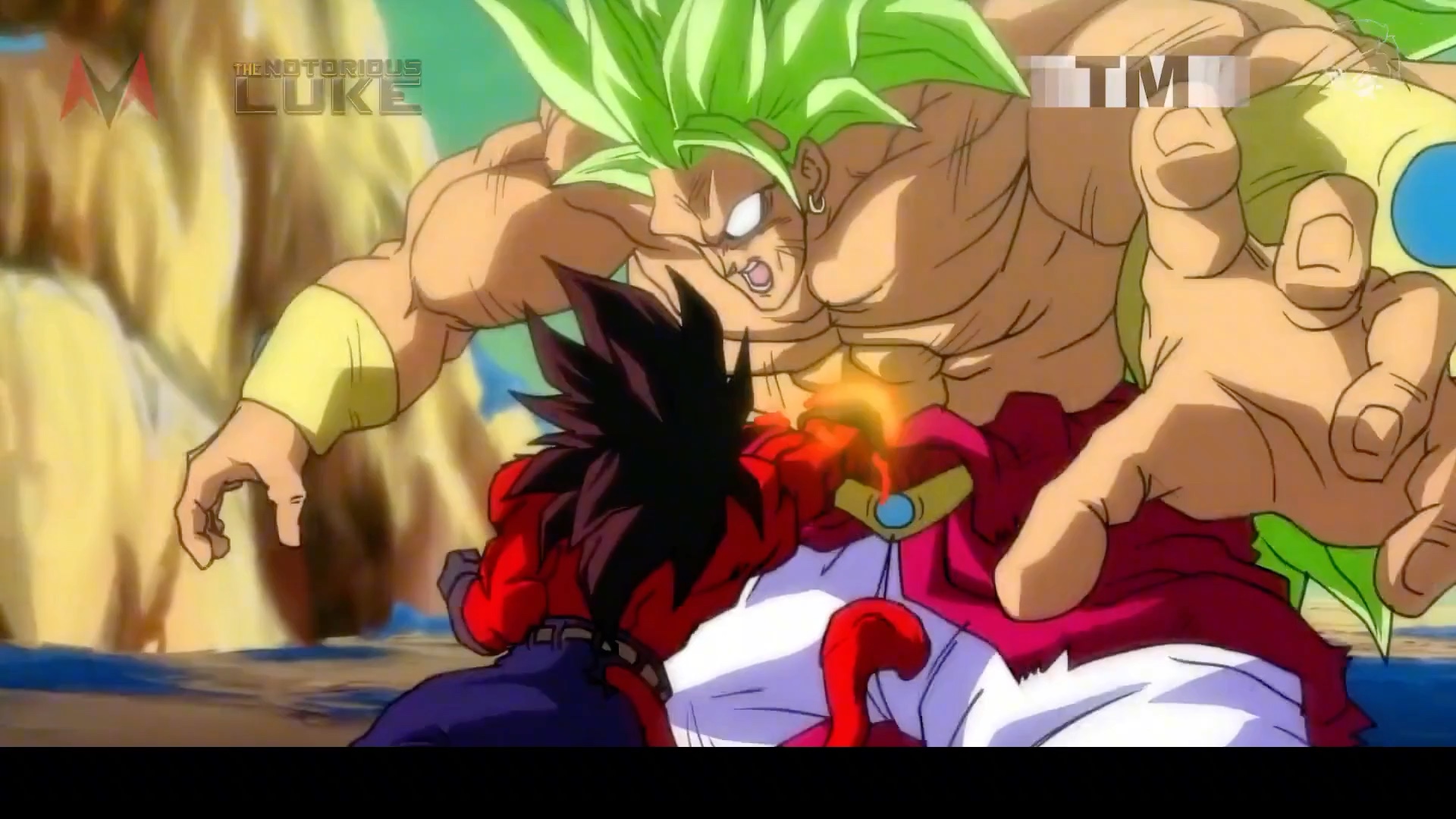 超四贝吉塔狂虐布罗利,赛亚人战力天花板,过瘾!