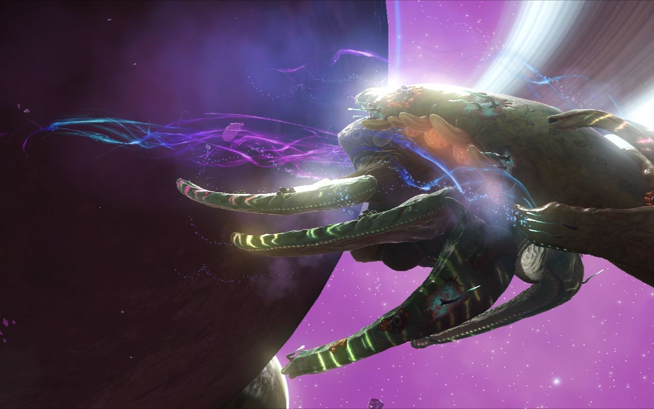 无人深空 彩色生物护卫舰