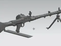 Download Video: MG34 通用机枪 3d模型