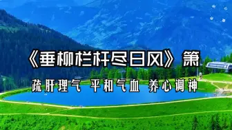 Video herunterladen: 木音养肝 疏肝气解肝郁 平和气血 养心调神 促进体内气机的上升、宣发和展放 解忧减压 放松心情 安神助眠《垂柳栏杆尽日风》箫