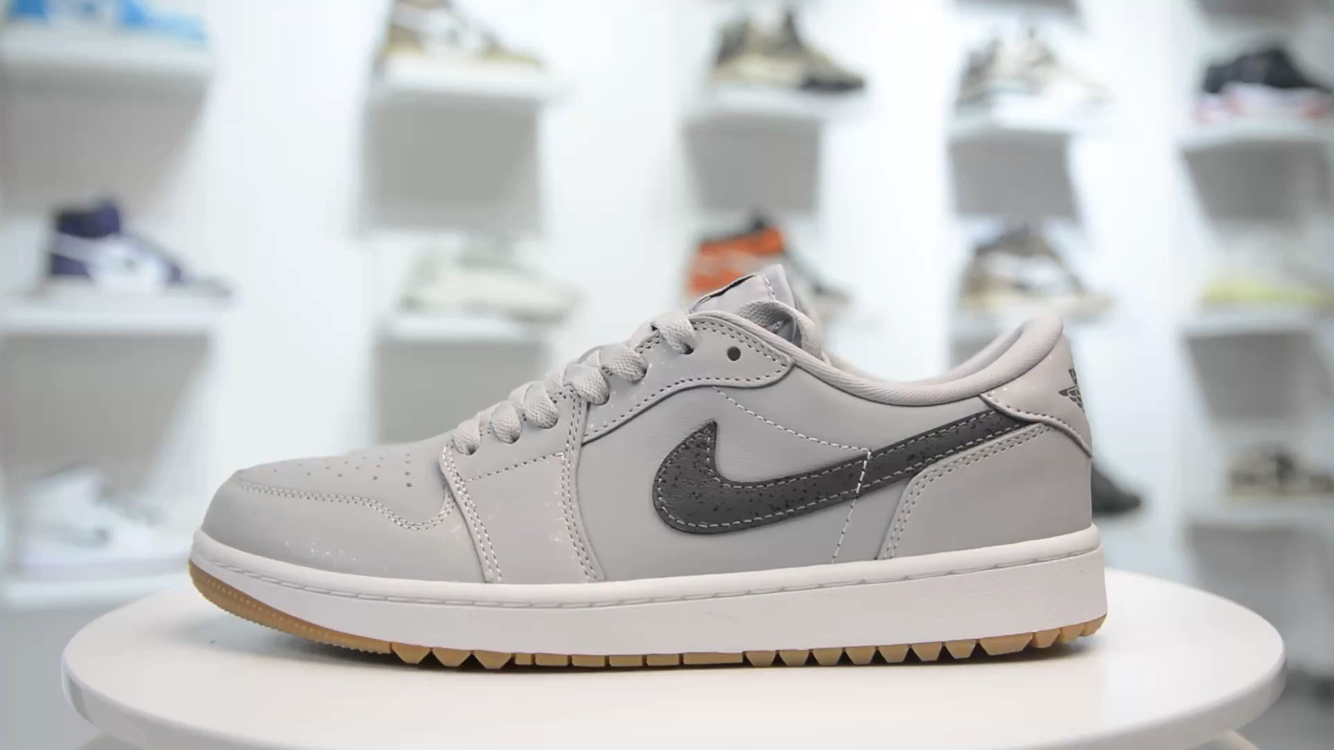 【实拍欣赏】air jordan 1 low golf 复古篮球鞋 灰蓝