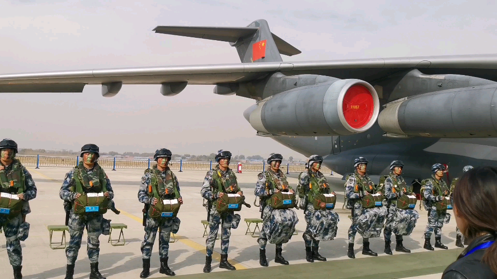 活动作品2019长春空军开放日空降兵