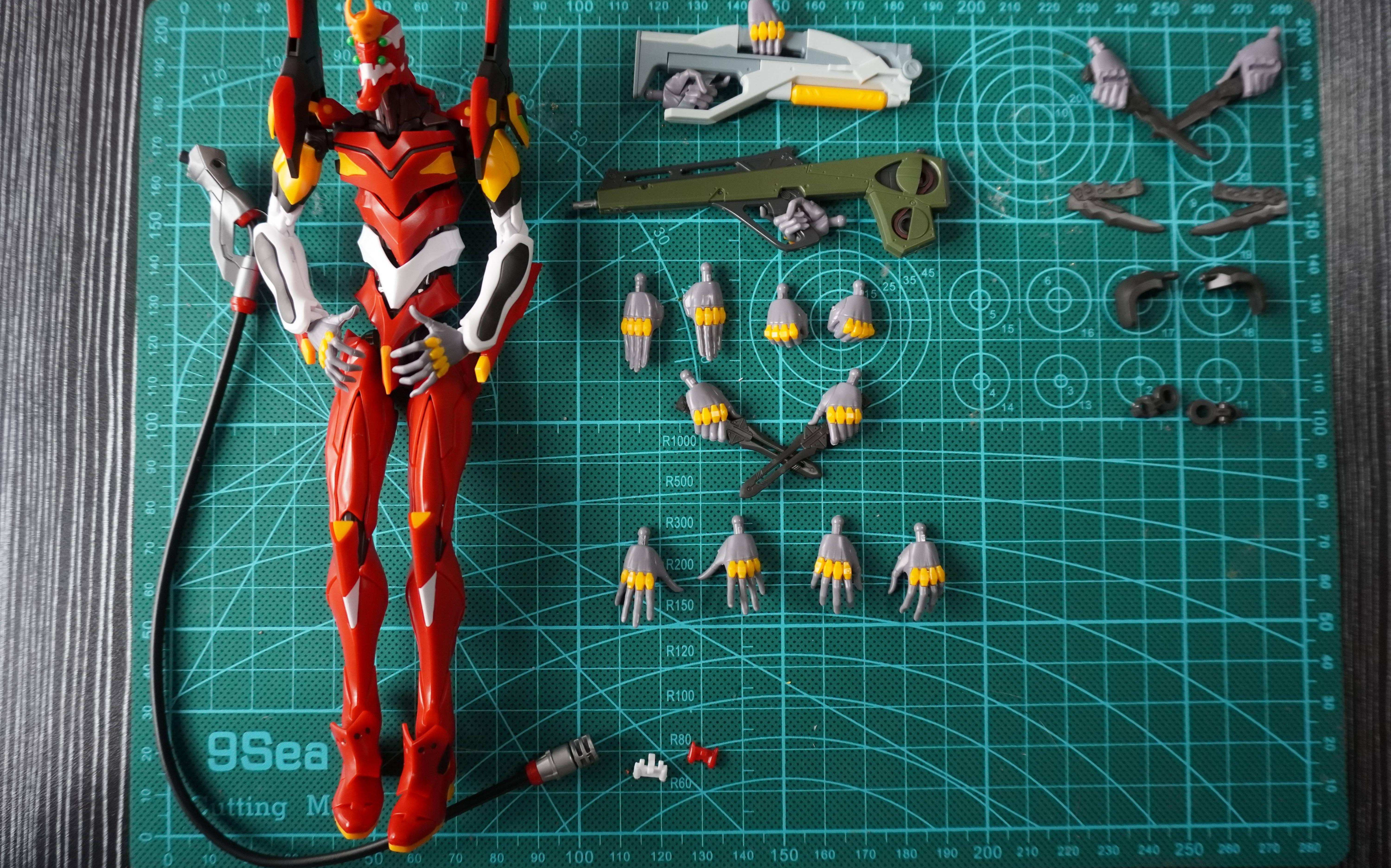 eva-2号机万代rg拼装