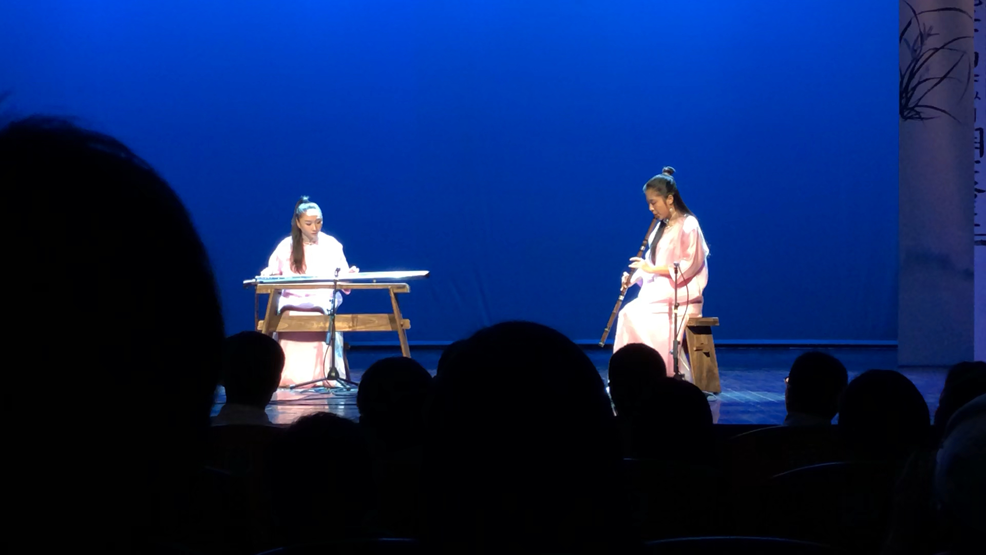 两个漂亮小姐姐【琴箫合奏】梅花三弄