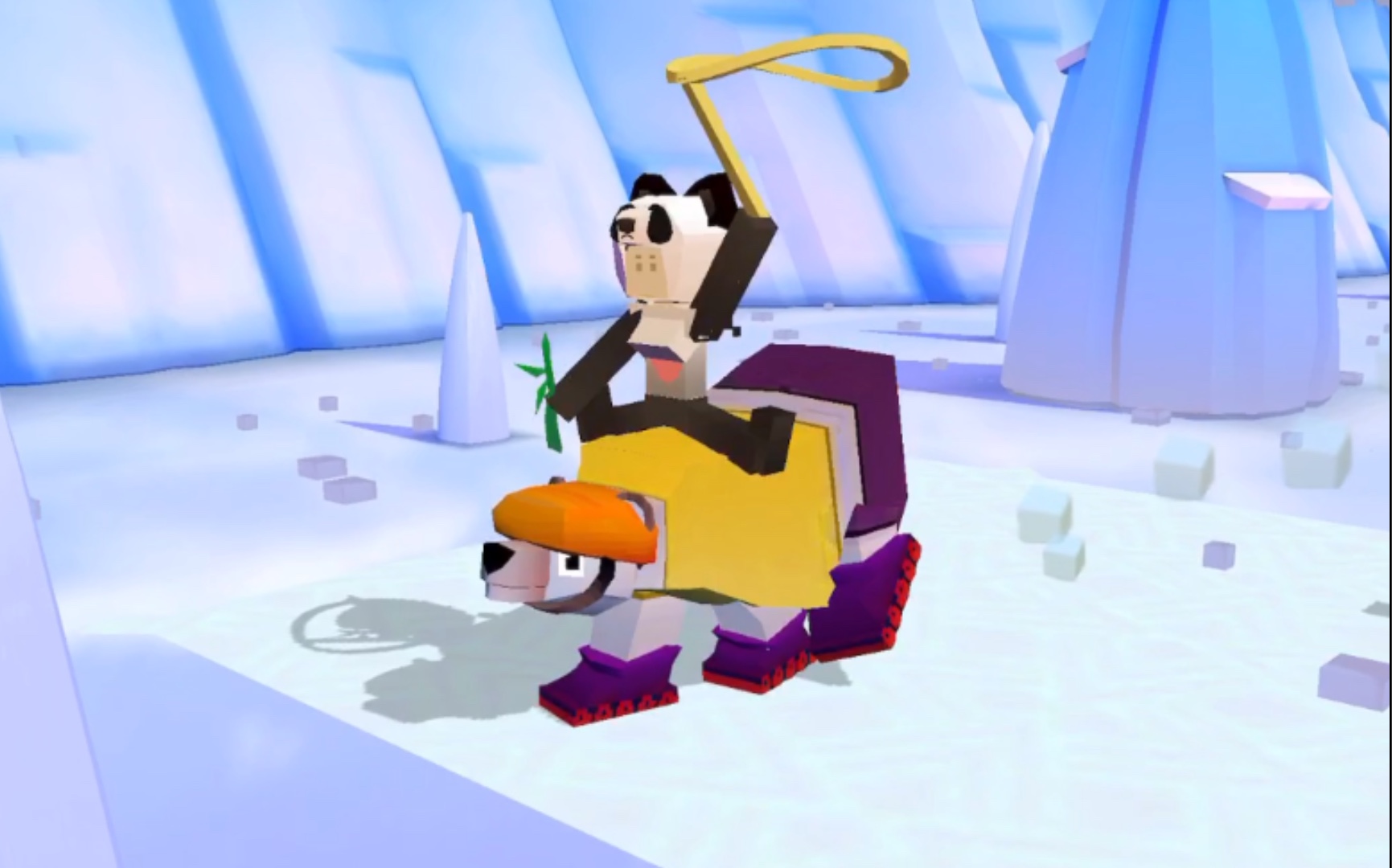 【隐明白】疯狂动物园 今天来抓boos:滑板熊