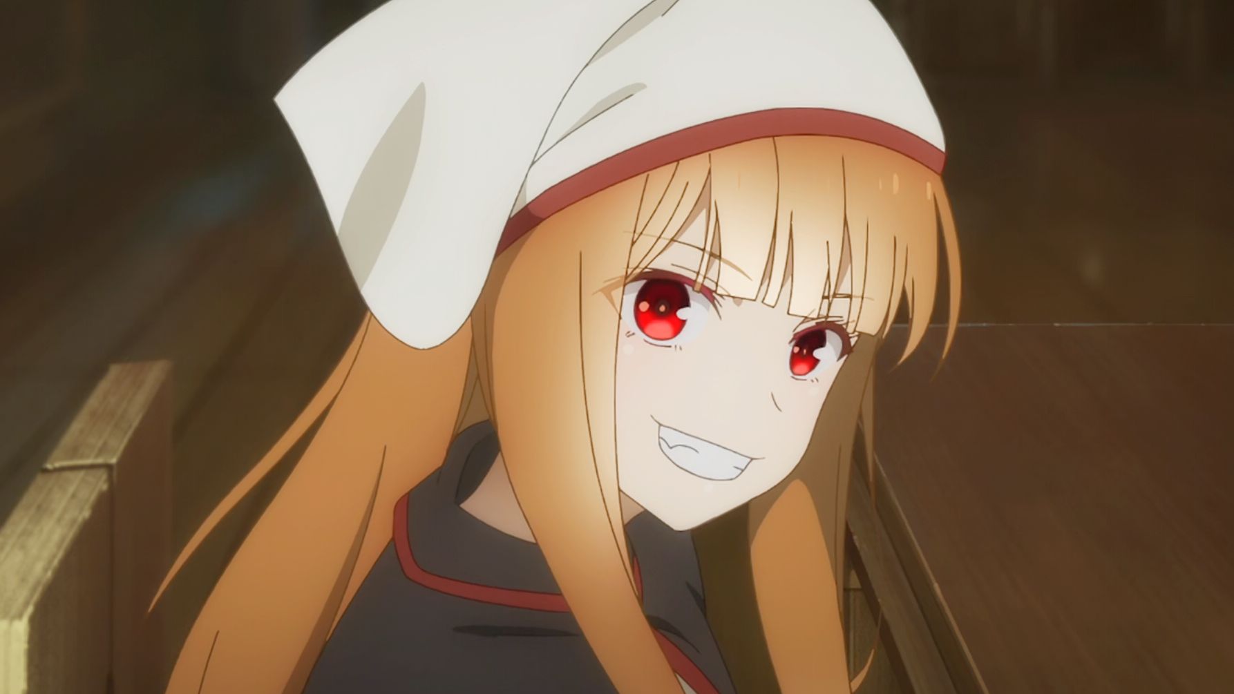 "和男主打情骂俏,赫萝撒娇求抱抱,萌狼老婆开心的疯狂摇尾巴.