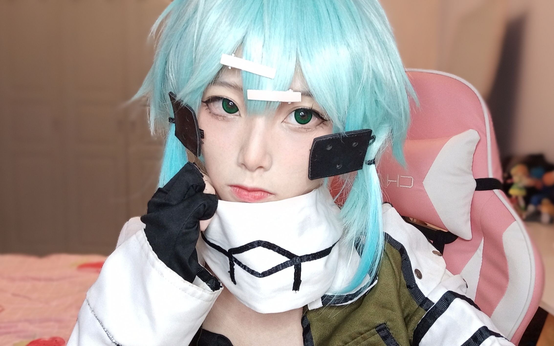 活动作品击中你的心冰之狙击手朝田诗乃cos