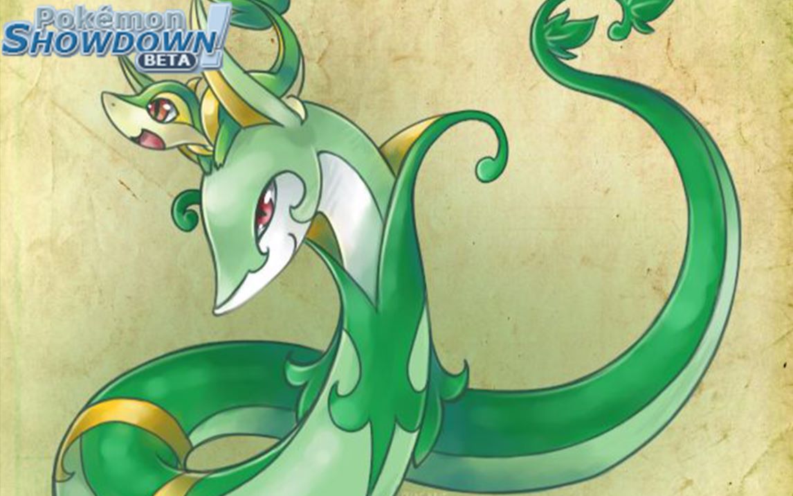 御三家草系牌面之一!【pokemonshowdown】