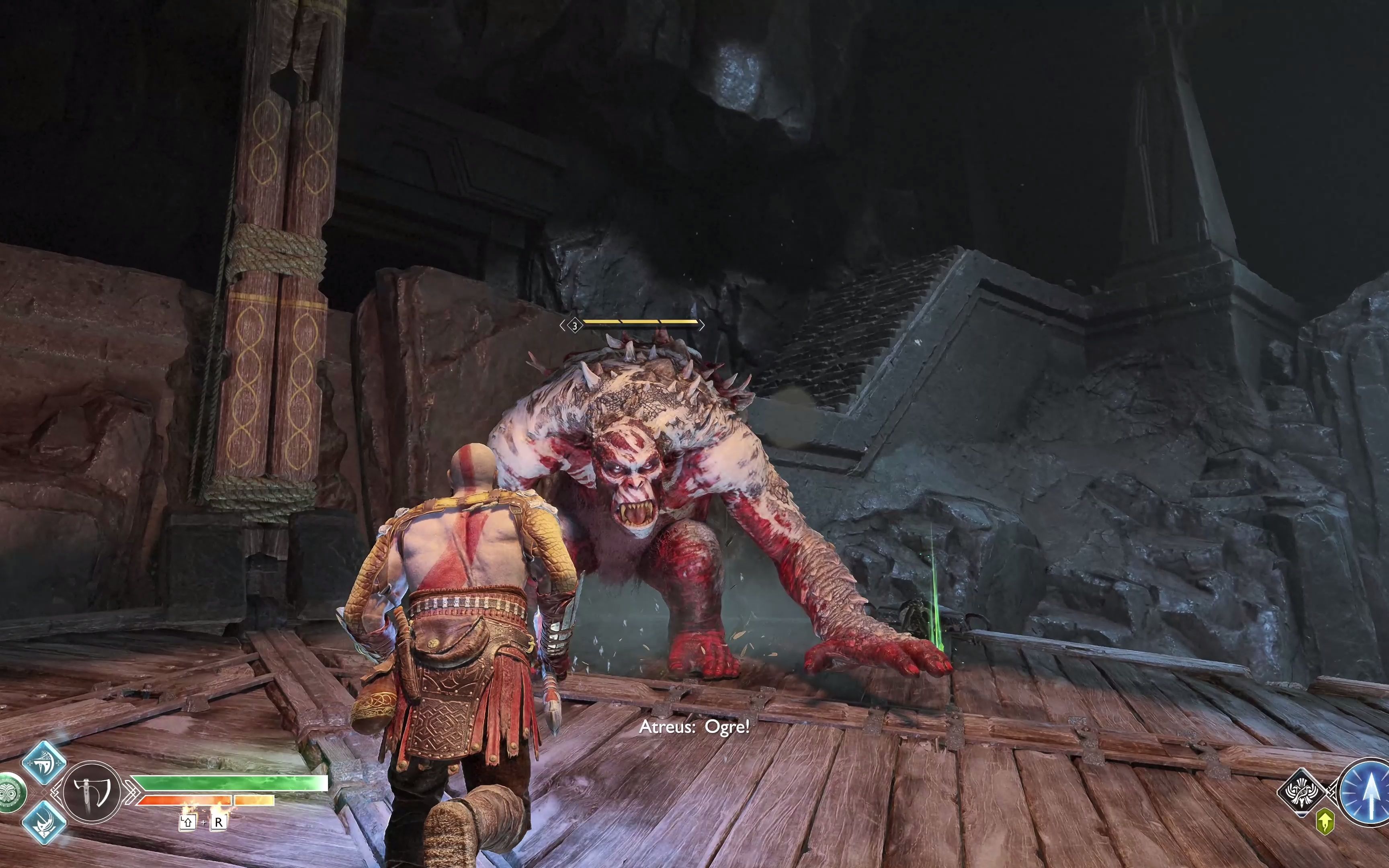 4k骨灰战神为各位战神们奉上最新pc神作《战神4》 #战神4 #godofwar4