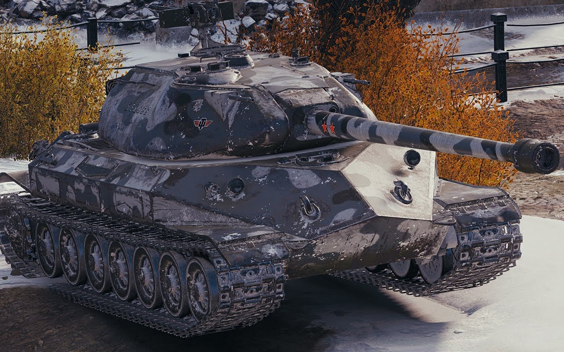 坦克世界 260工程 - 8杀 1.07万伤害 埃勒斯堡