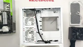 白色海景房I5 12490F+RTX3060TI电脑主机原封硬件拆箱和DIY装机视频-原声版