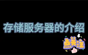 Download Video: 存储服务器的介绍