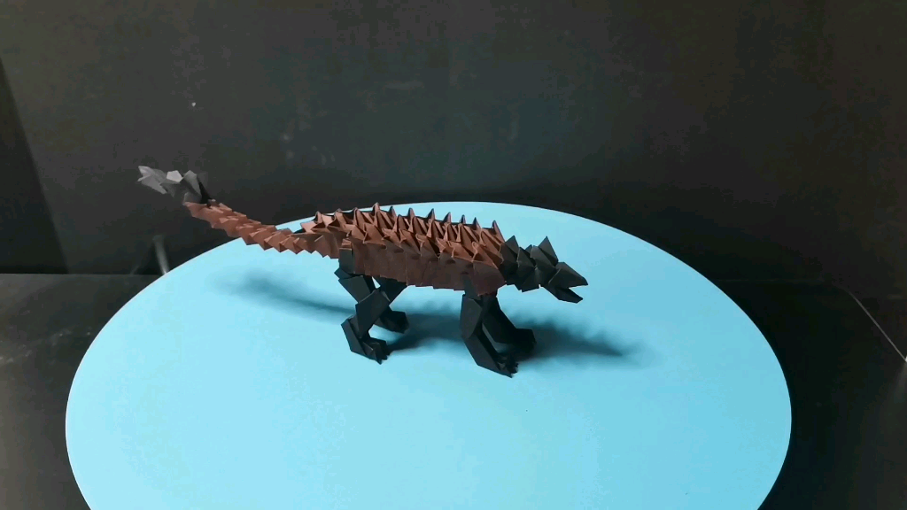 【折纸】侏罗纪公园—甲龙,上色版