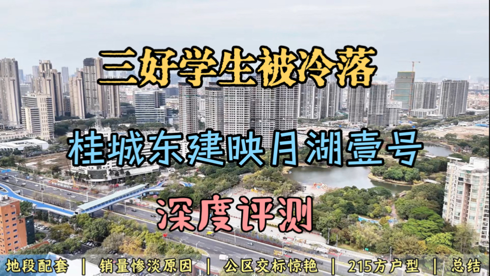 实探佛山桂城东建映月湖壹号:优秀项目为何未受到市场青睐?哔哩哔哩bilibili