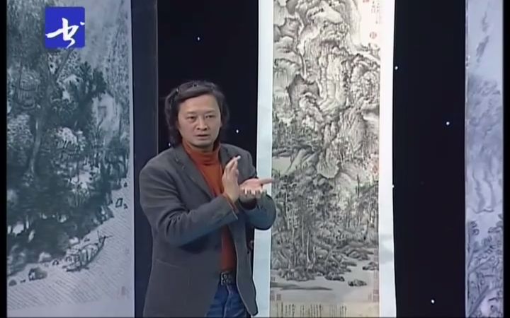 [图]中國書畫Chinese Painting 国画教学 - 何加林山水画技法 青卞隐居图临摹