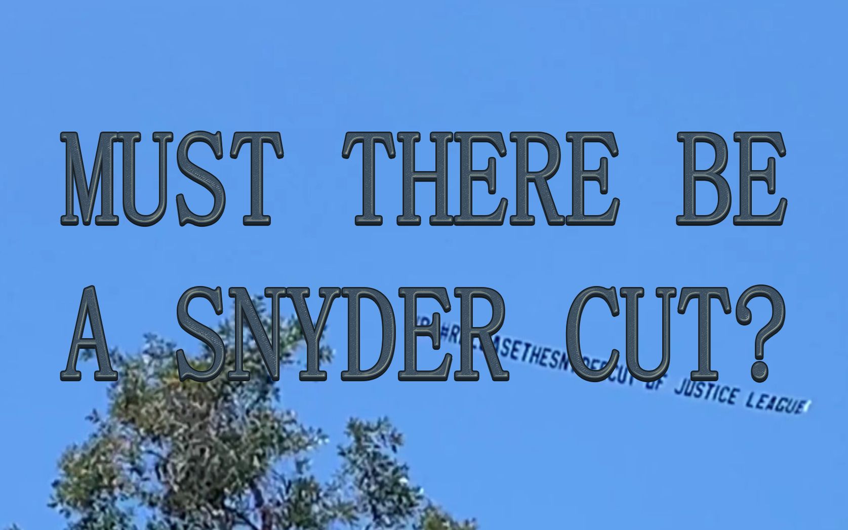 [图]Must there be a Snyder Cut ? 到底该不该有Snyder正联导剪呢？( 导剪活动混剪）