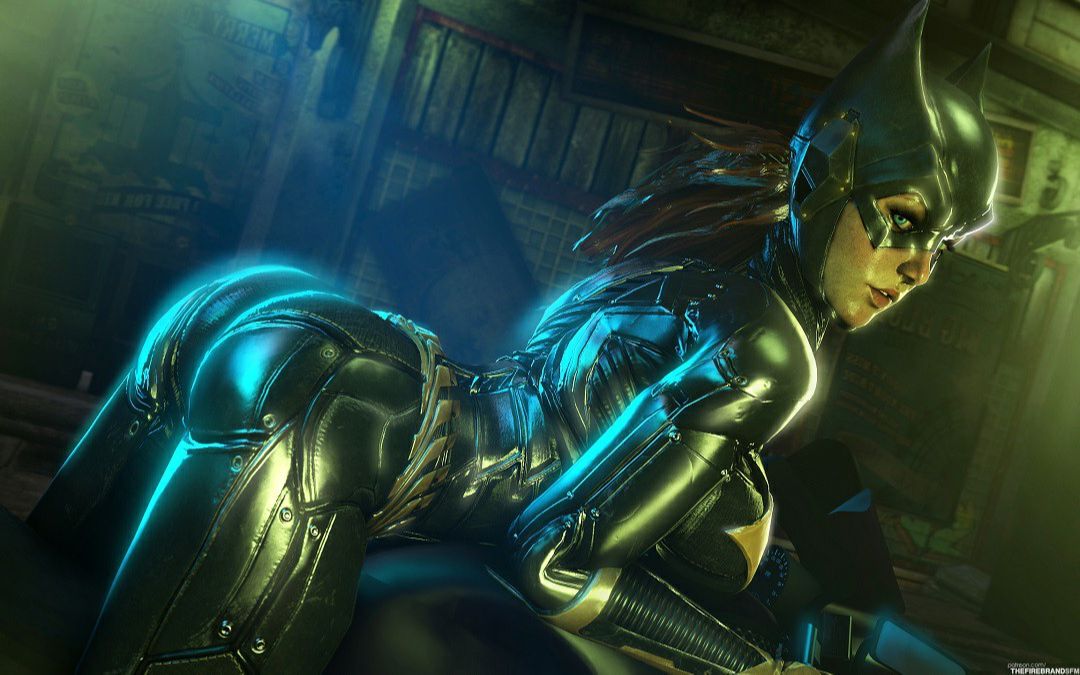 阿卡姆骑士蝙蝠女替换mod动作模型魔法重制17