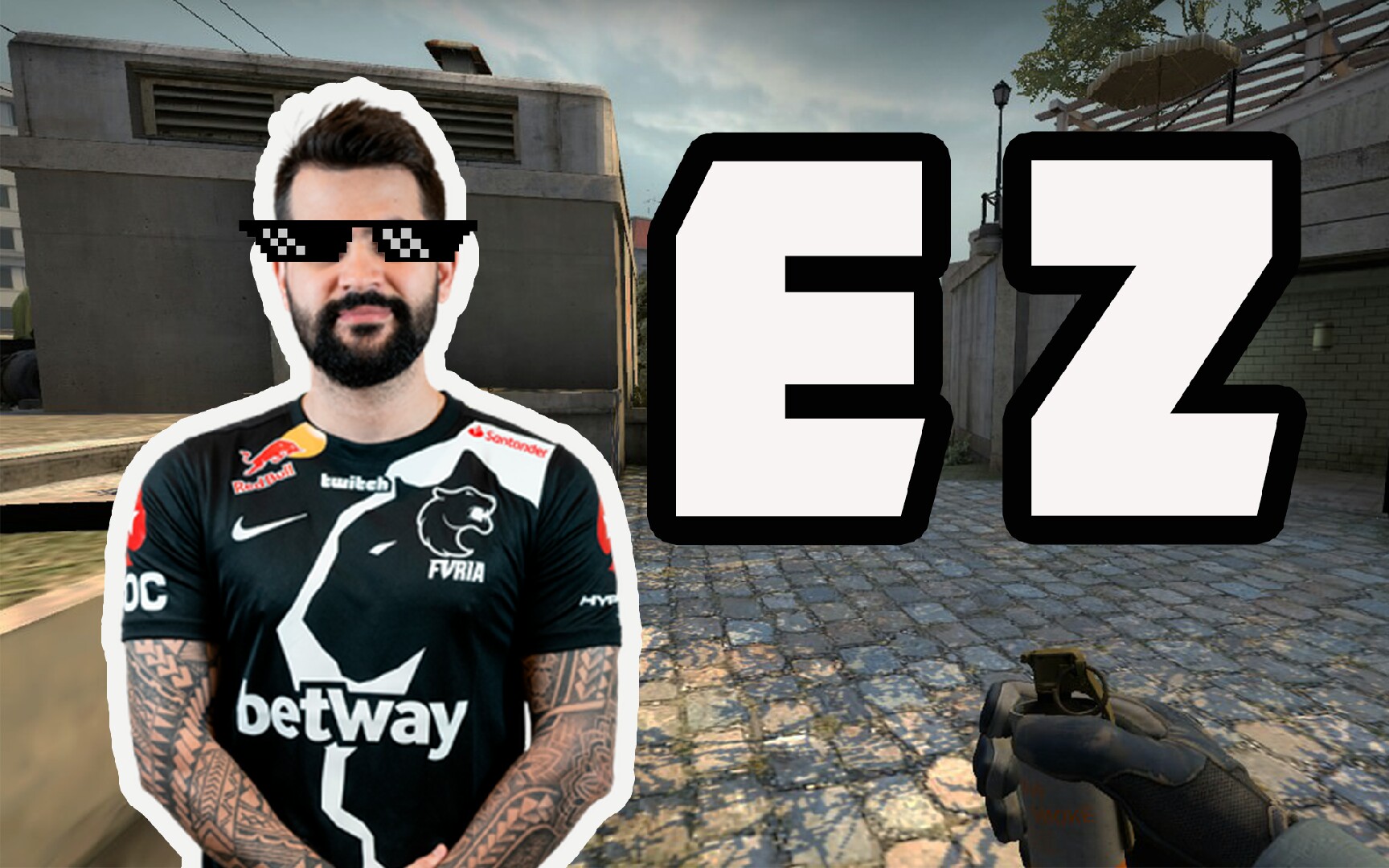 【csgo集锦】黑豹教练guerri登场 全场击杀数第一