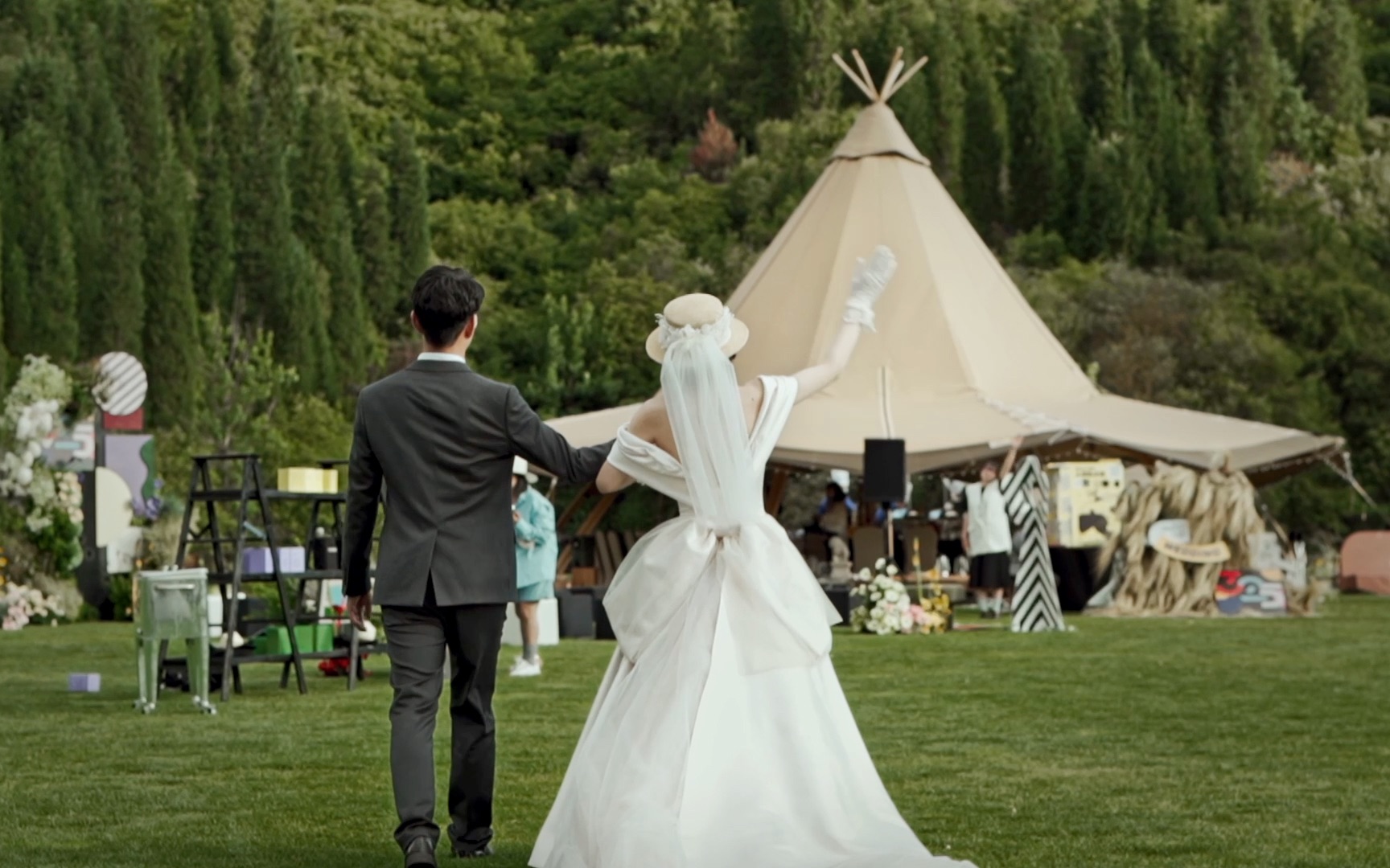纪实风帐篷营地婚礼 | 超级有故事一定看到最后