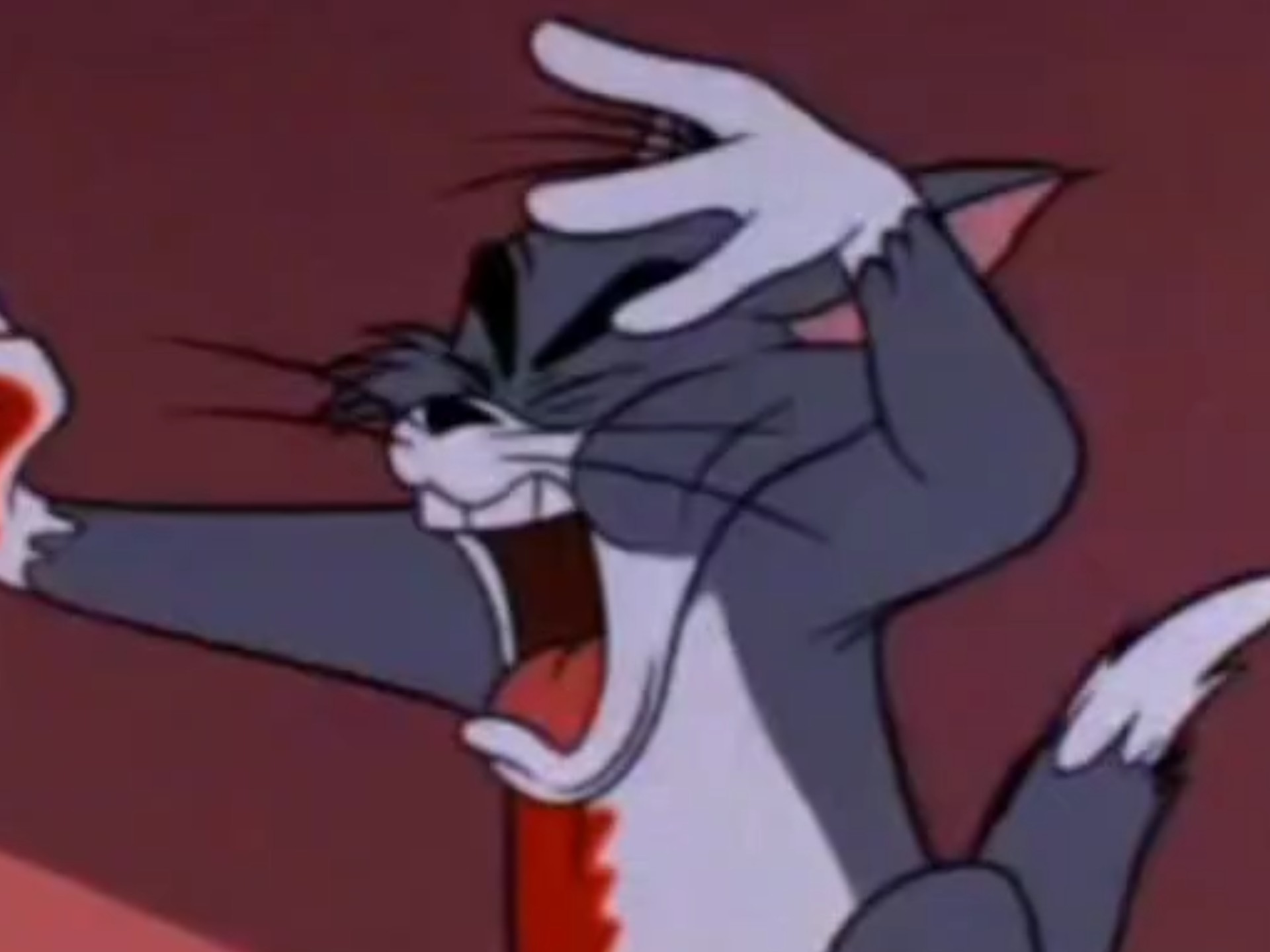 日配版查克琼斯猫和老鼠里的汤姆惨叫