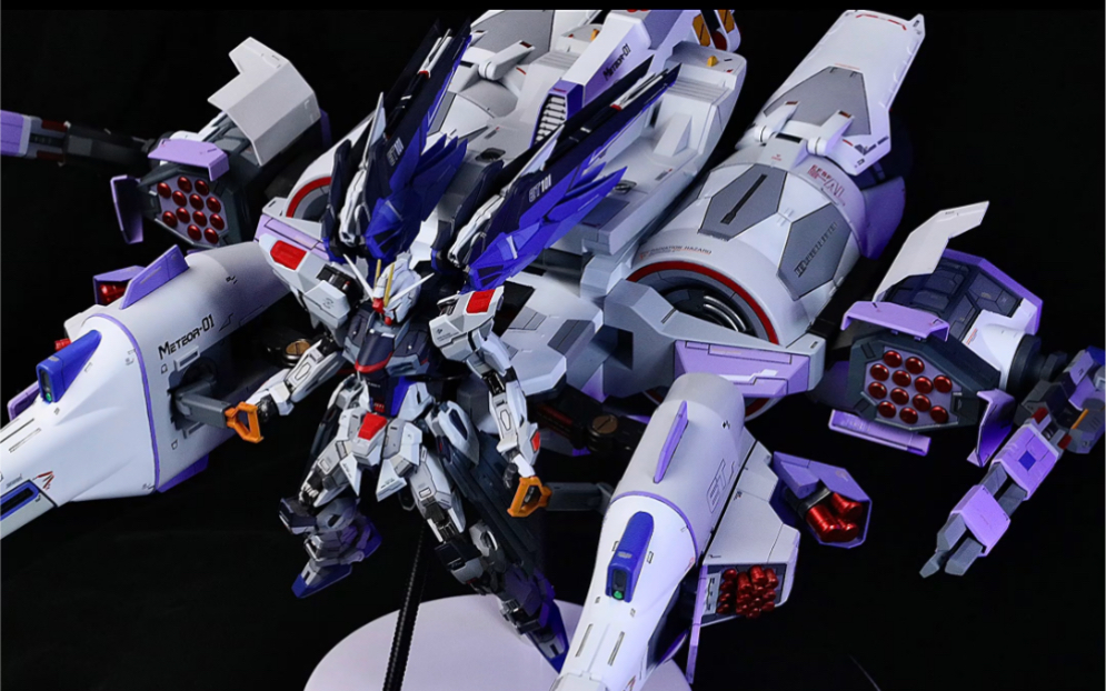 活动作品全网最大流星号搭载mg自由高达