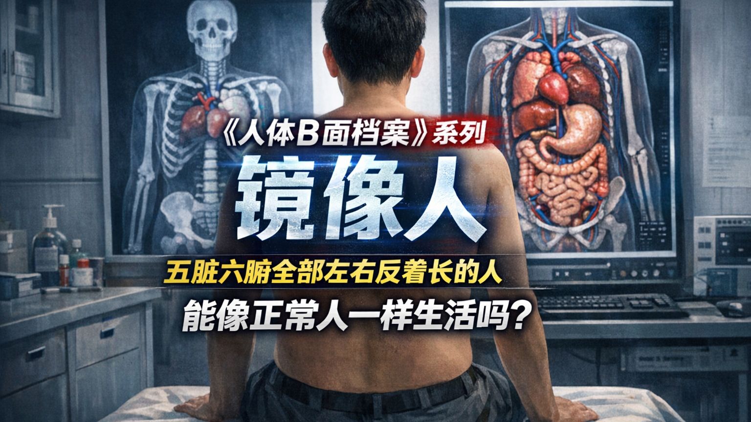 五脏六腑全部左右反着长的人