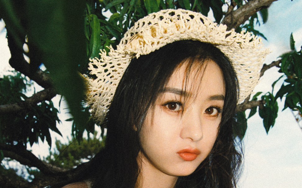 赵丽颖森系精灵