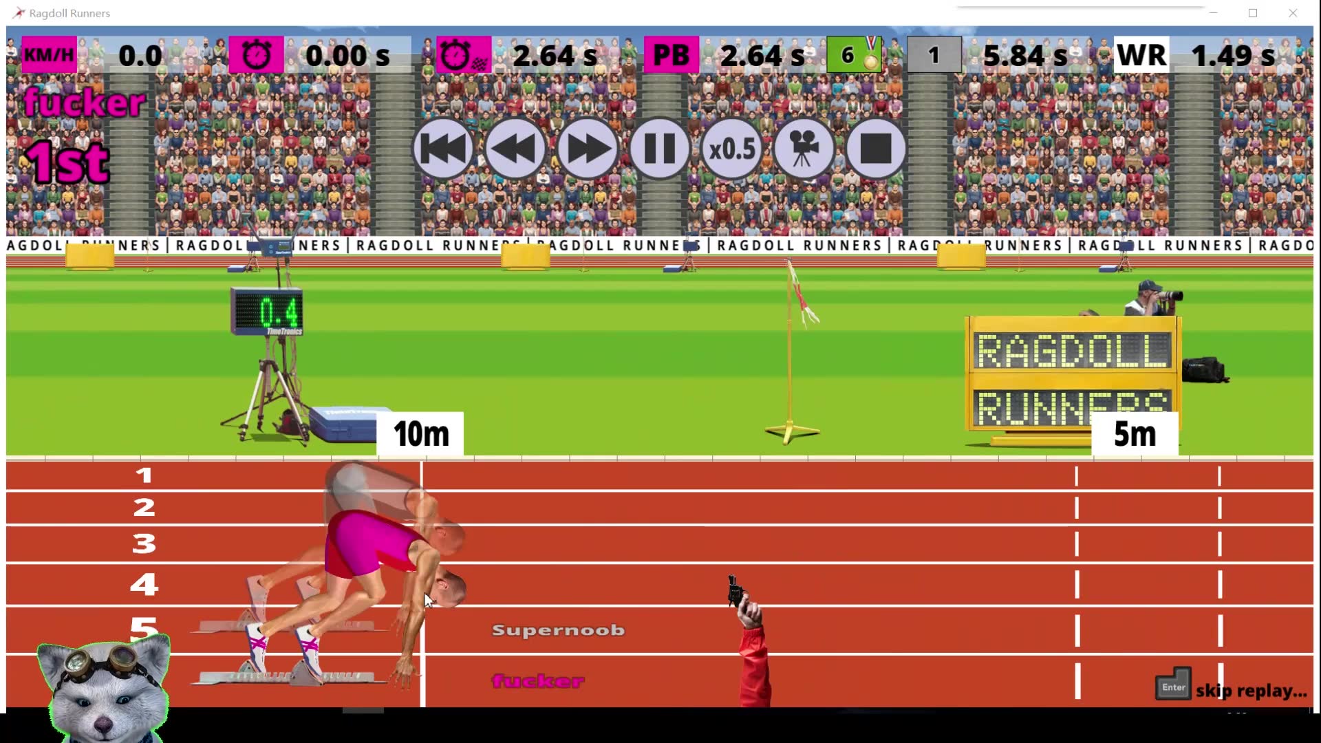 【旭幼】《ragdoll runners》这怕是残疾人运动会哦