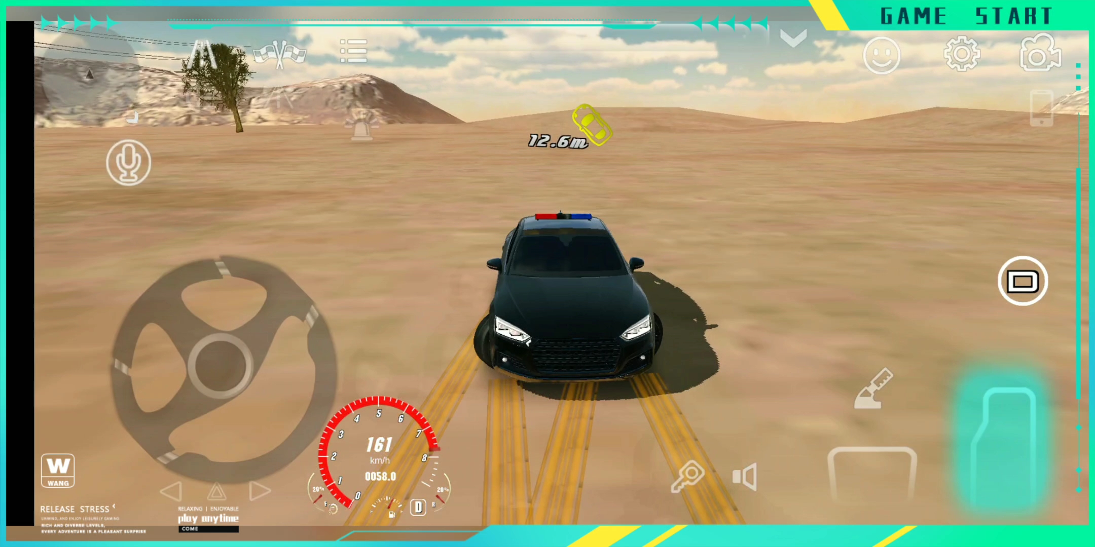 认真练漂移ing 游戏名手动挡停车场