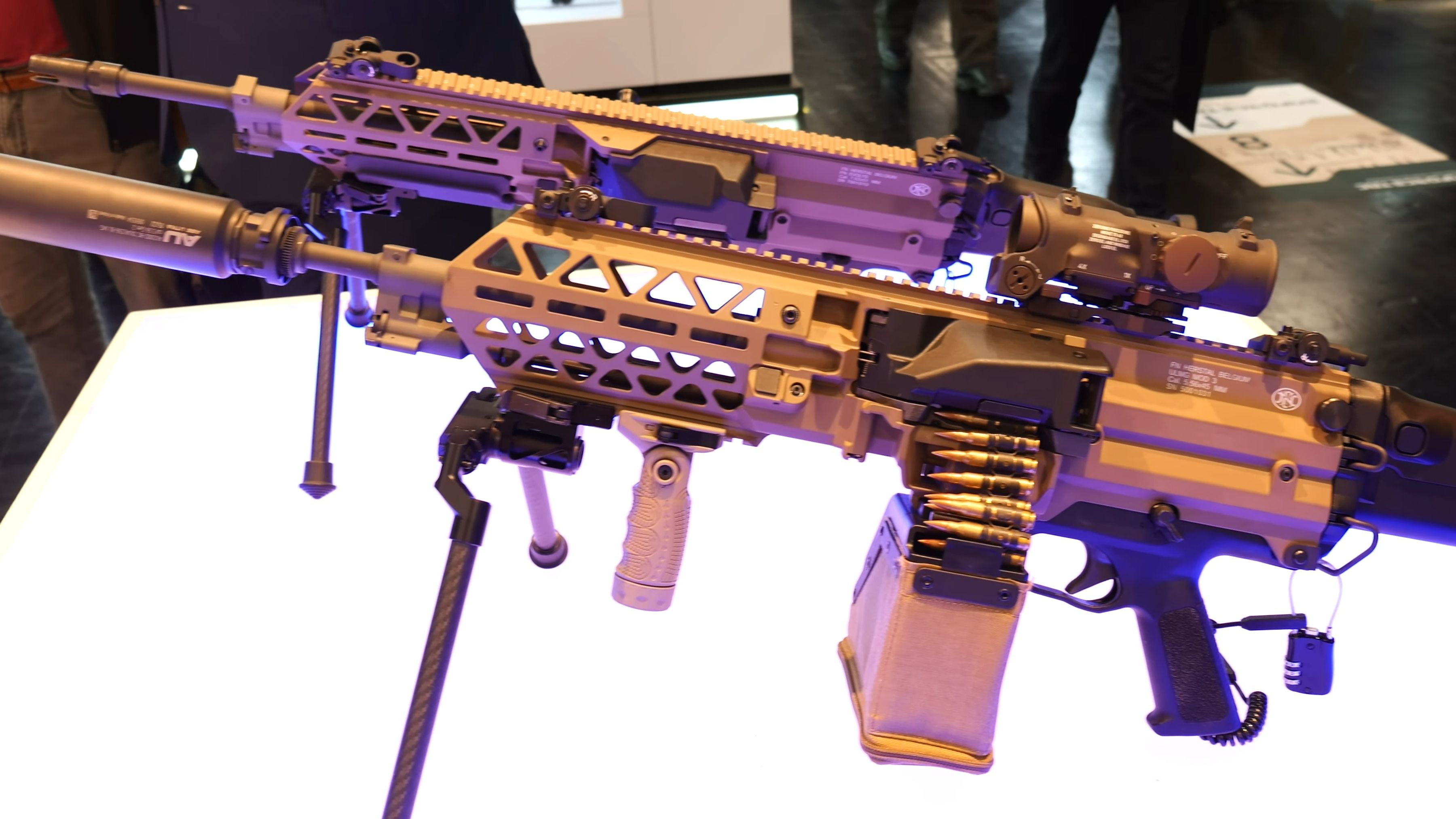 enforcetac 2024 fn herstal 轻机枪