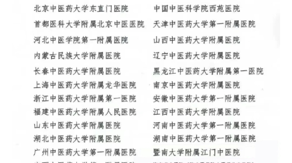 重磅!国家中医临床教学培训示范中心公布,快来看看有没有你的医院哔哩哔哩bilibili