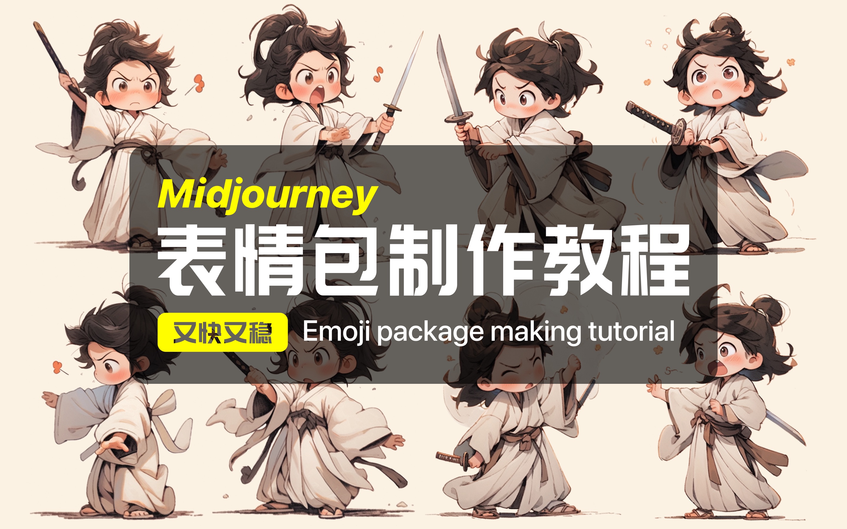 Midjourney|表情包制作教程哔哩哔哩bilibili