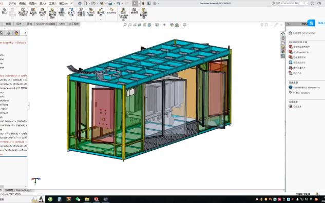 电控箱输电柜结构设计讲解