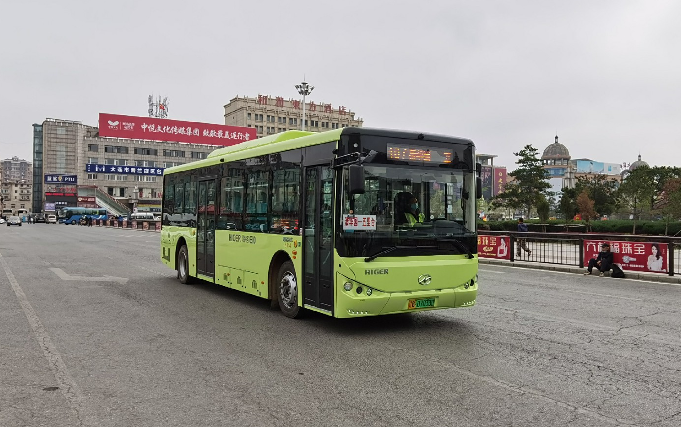 [pov-93] 【大连公交】普兰店区公交107路 [五里台→文景·清华园]