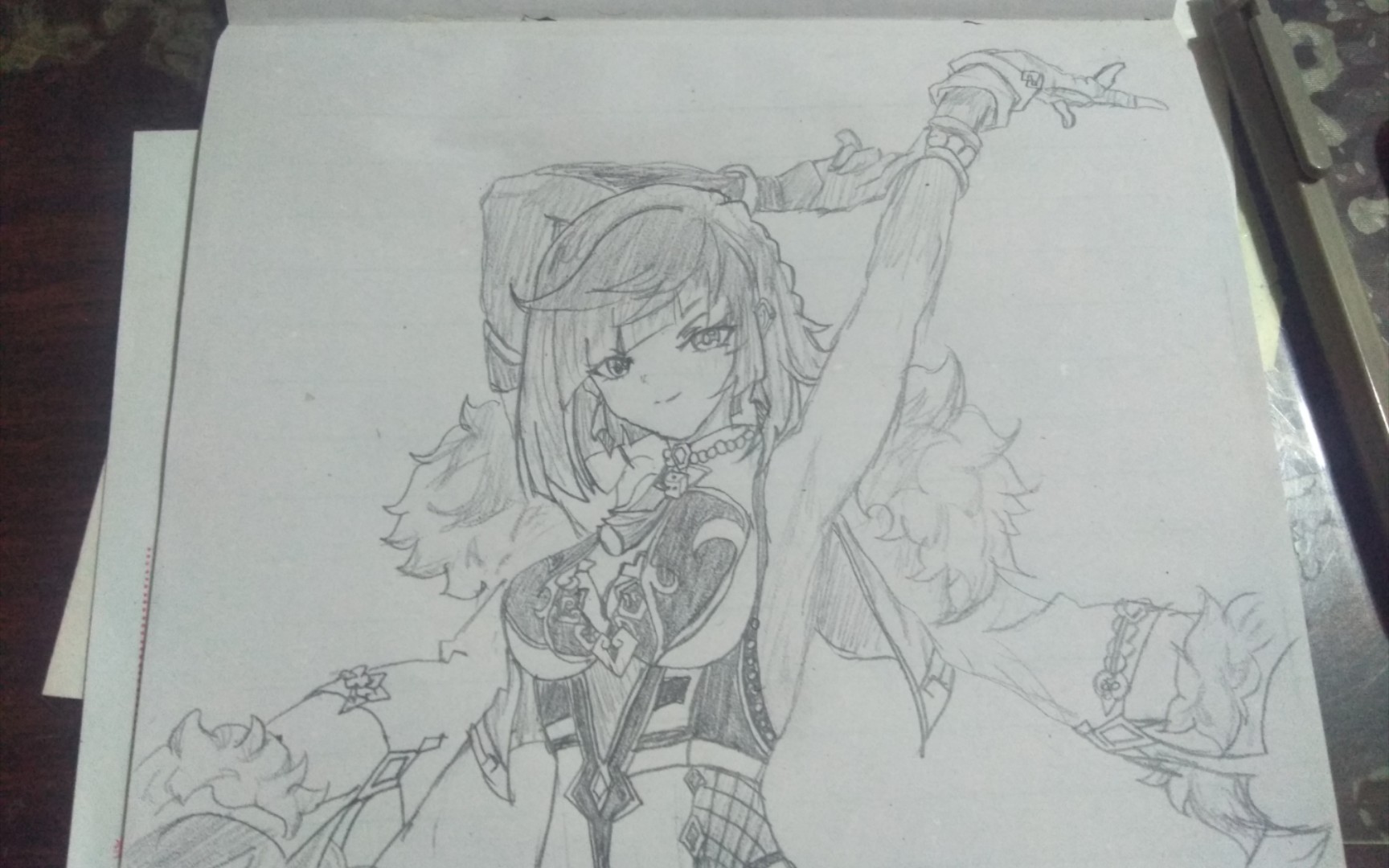 活动作品三分钟教你画一只夜兰欧内桑