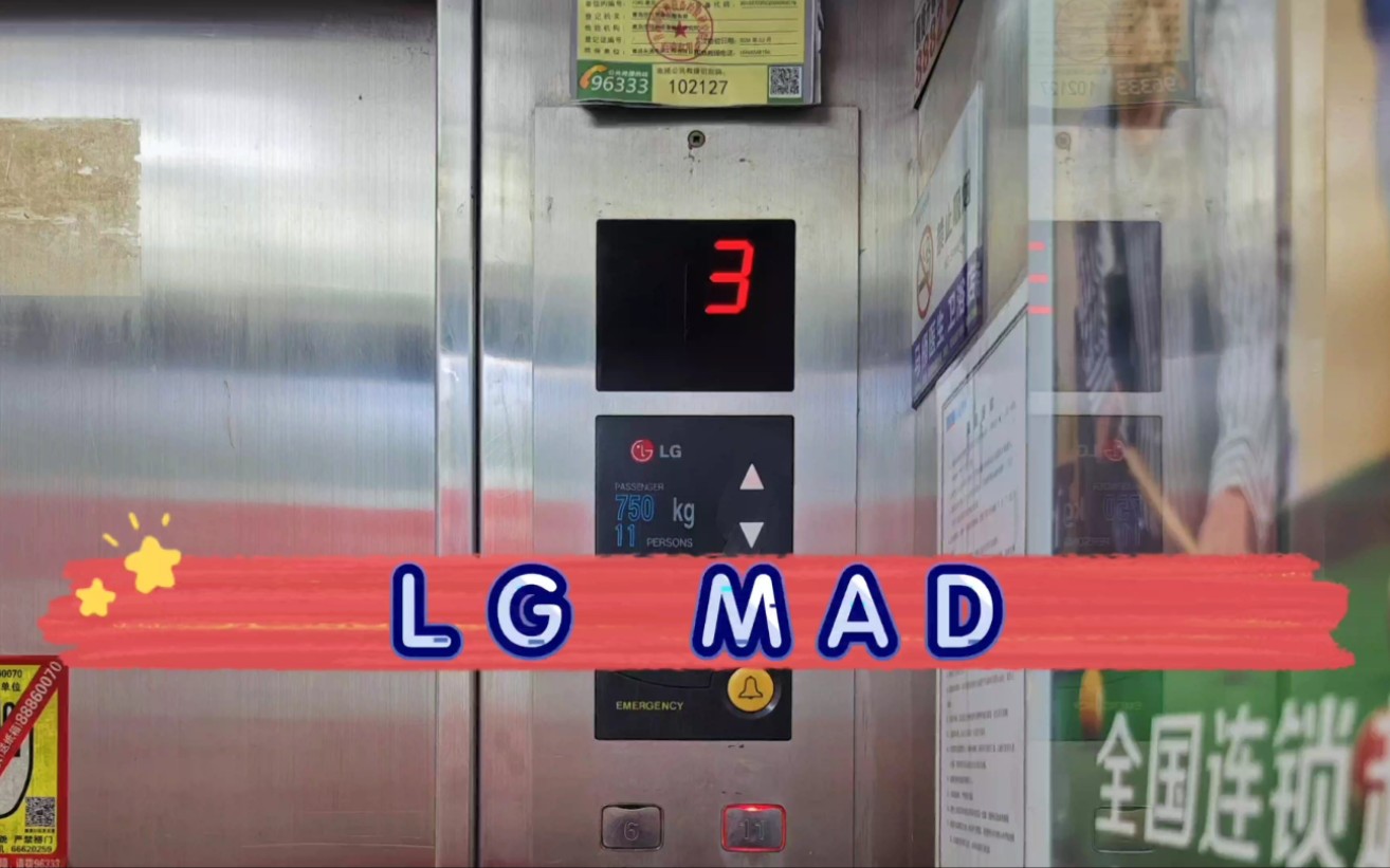 【g5291】lg mad电梯·青岛海青花园12号楼2单元