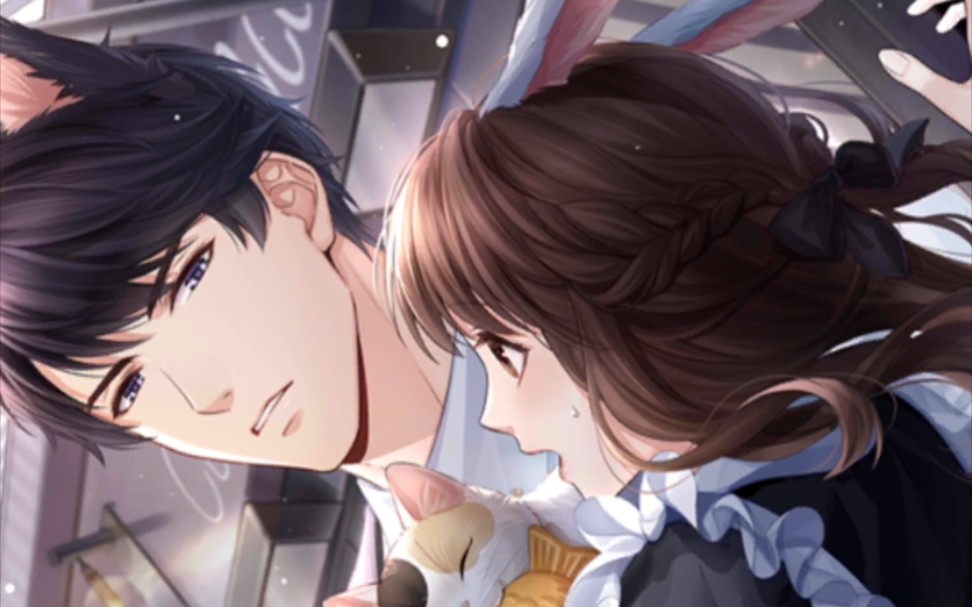 恋与制作人李泽言–调制之约奇妙咖啡厅活动限定ssr小猫乱撞时约会