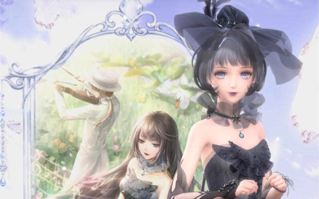 【闪耀暖暖】莉莉斯《羽落星渊》套装互动