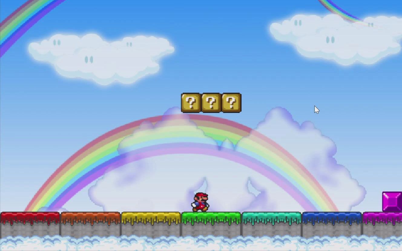 Mario Forever XFX's World Rainbow Passway哔哩哔哩bilibili