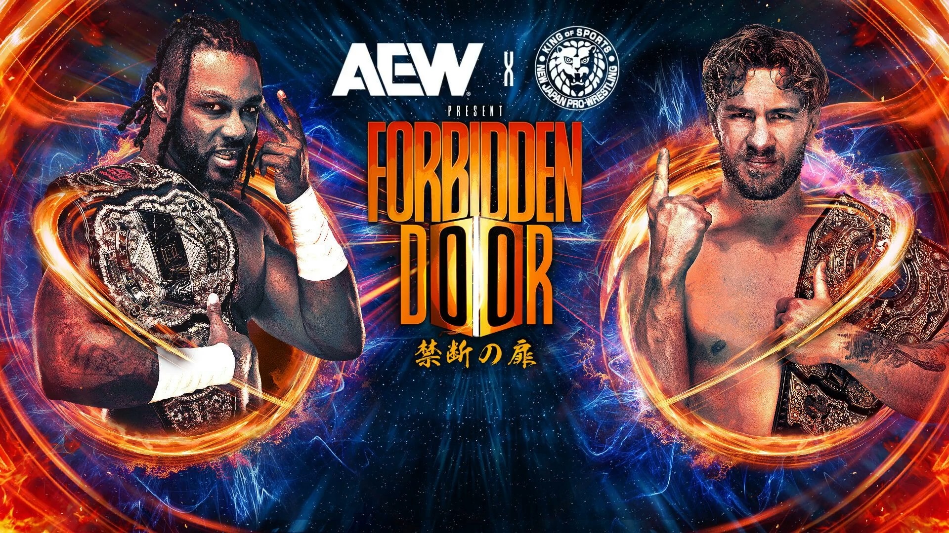 【AEW x NJPW】2024.07.01 禁忌之门2024 AEW世界冠军赛:斯沃夫斯特里克兰 vs 威尔奥斯普雷哔哩哔哩bilibili