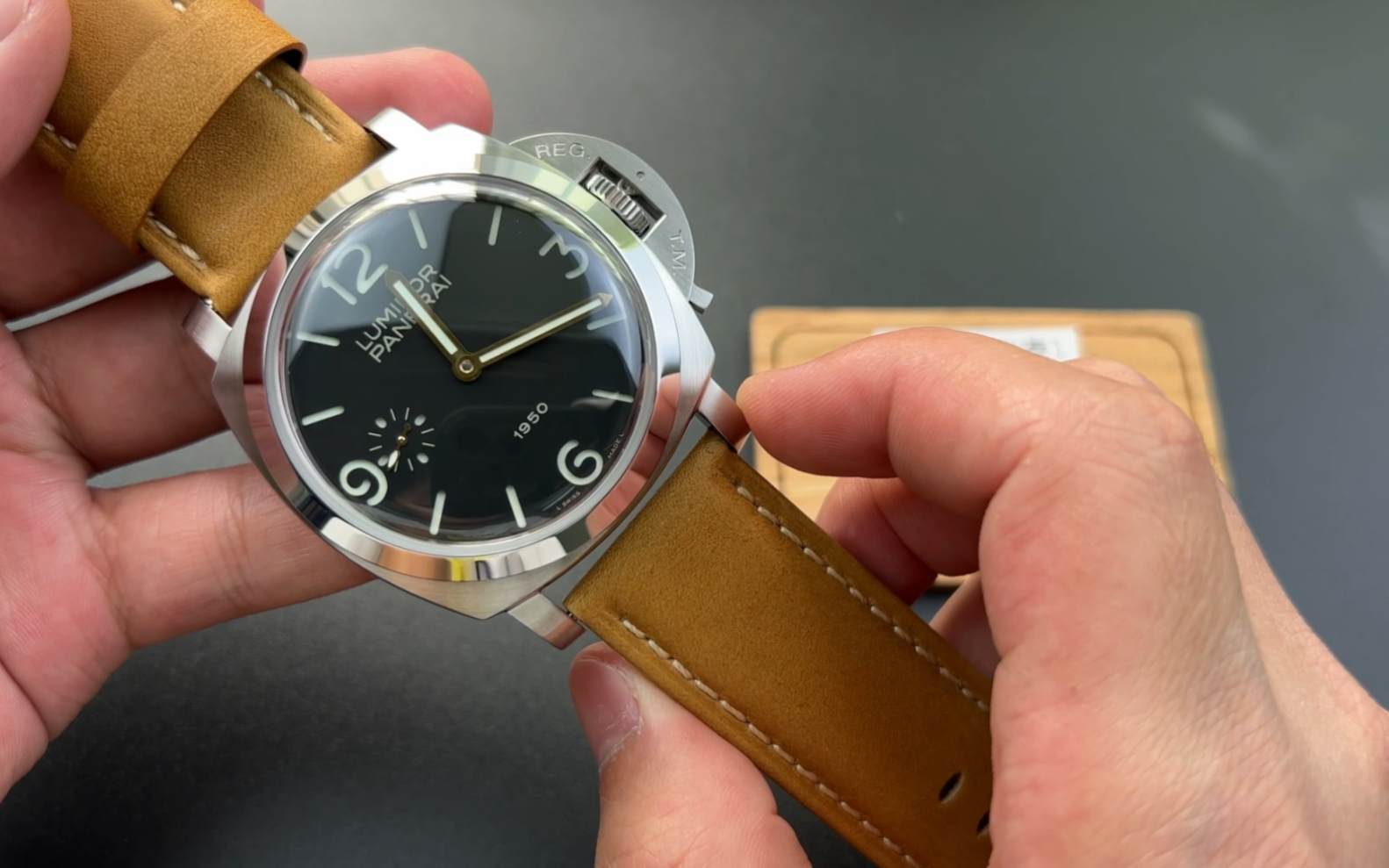 hw沛纳海127万沛之王6497机芯