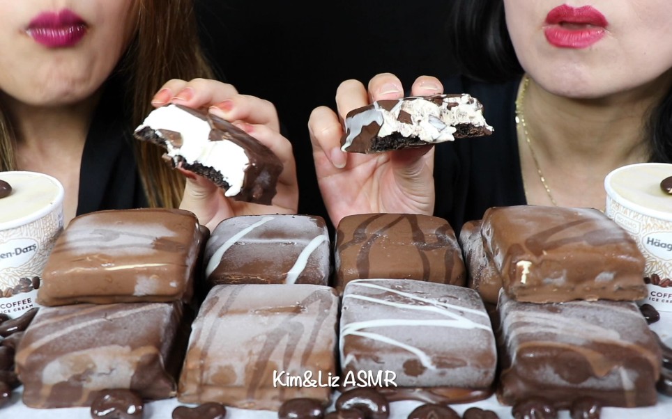 kimliz吃播各种巧克力图片