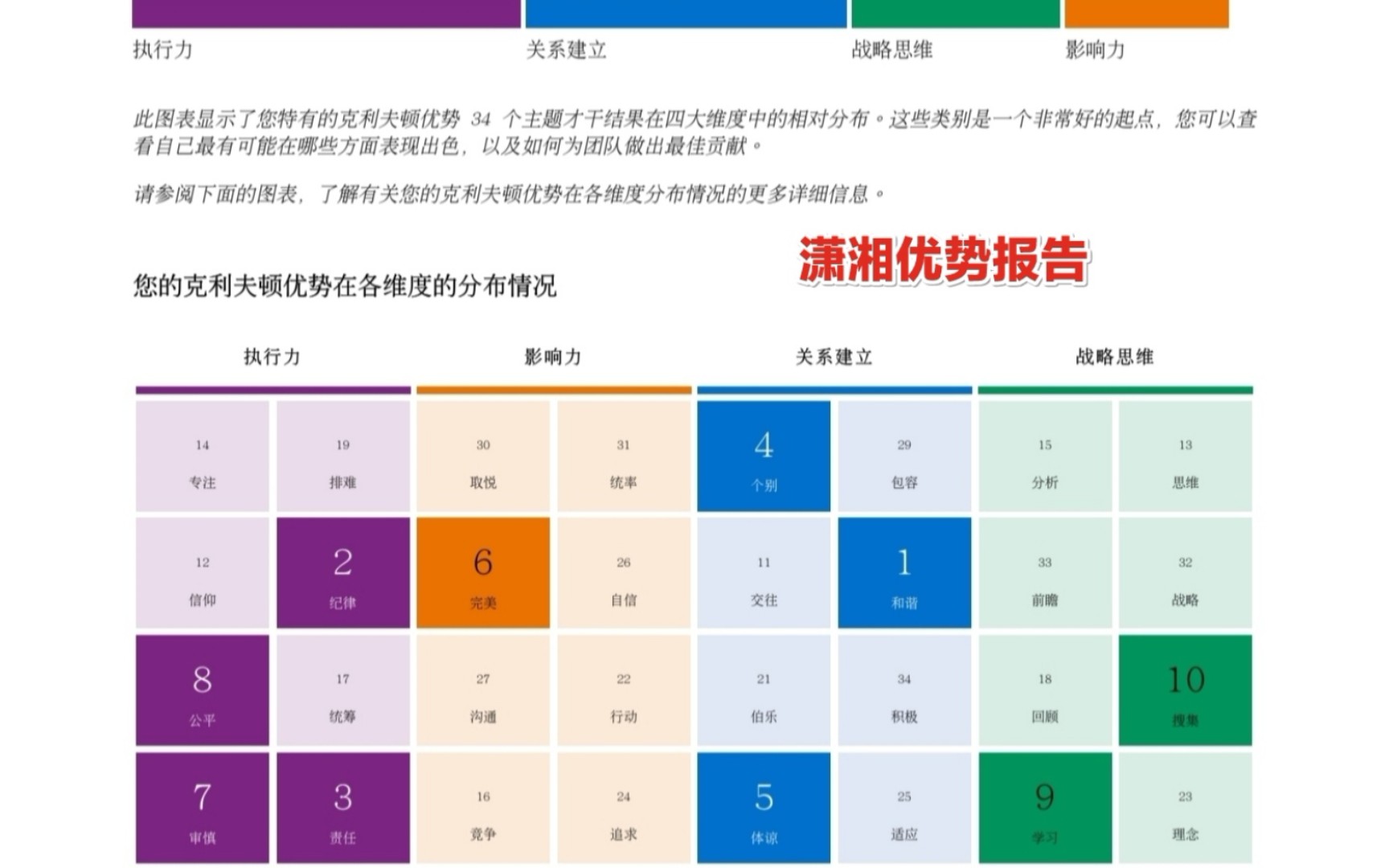 360Ⱕ…視𙤽剖析,读懂并有效使用你的盖洛普优势报告(上)——阅读报告注意事项说明哔哩哔哩bilibili