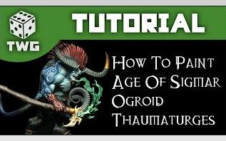 [图]【战锤西格玛】奸奇邪法牛魔涂装教程 (Ogrid thaumaturge)