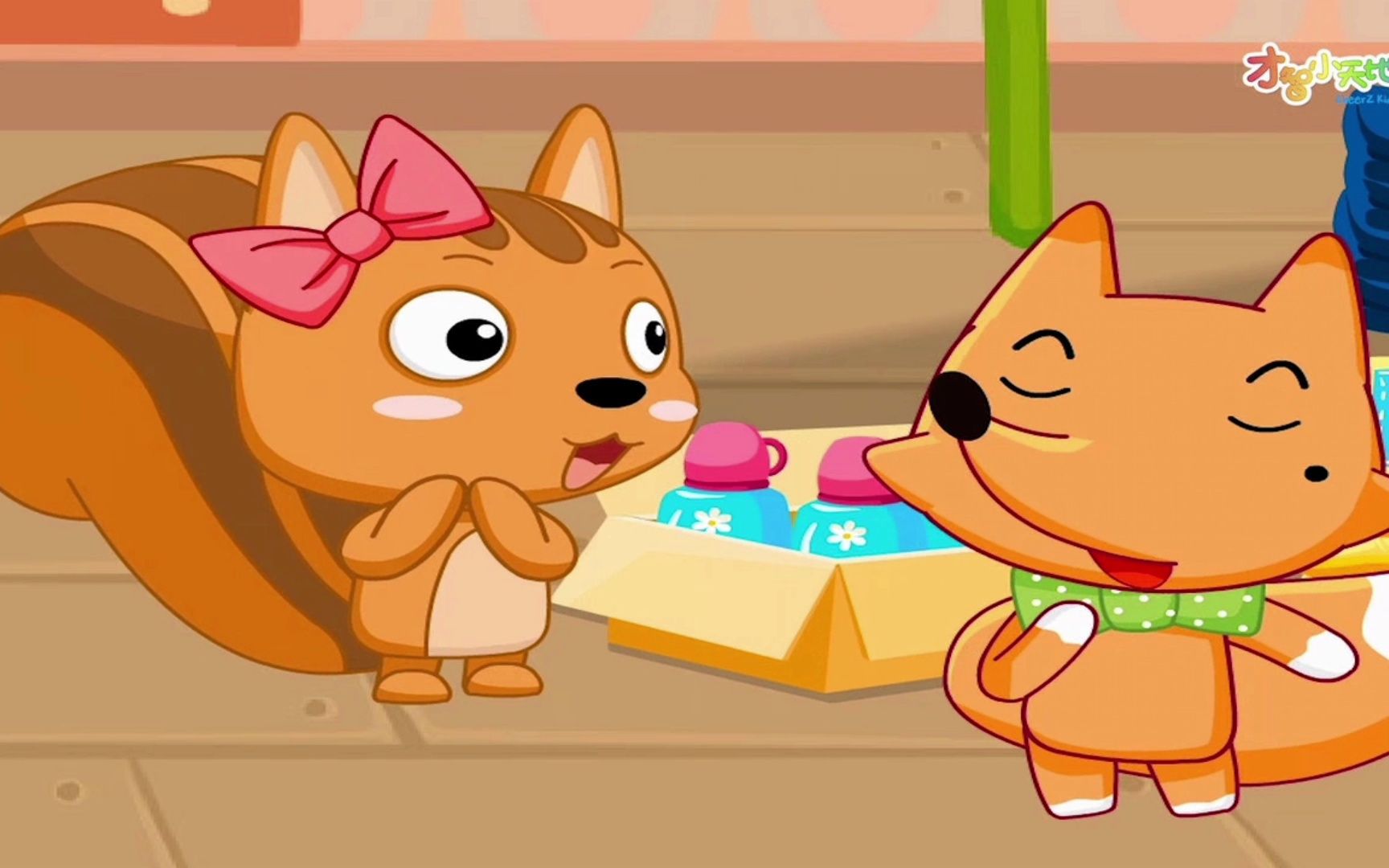 才智小天地·心算口诀天天练 第33集片段