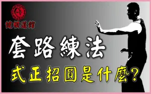 Download Video: 國術套路練法:式正招圓【傳武概念講堂】_形意拳八卦掌_健棋道館