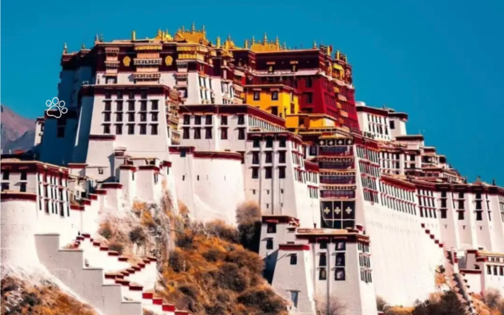 圣洁的西藏布达拉宫