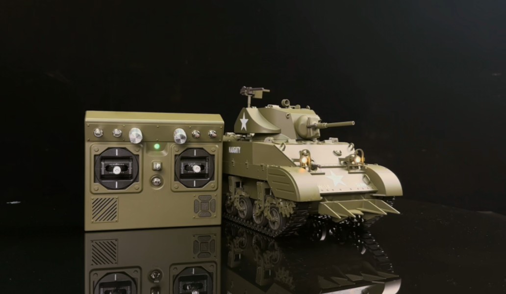 库兵客模型m5a1斯图亚特坦克官方开箱视频