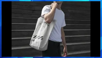 PS设计手提袋购物袋帆布包袋VI贴图效果样机PSD模板下载【1770期】