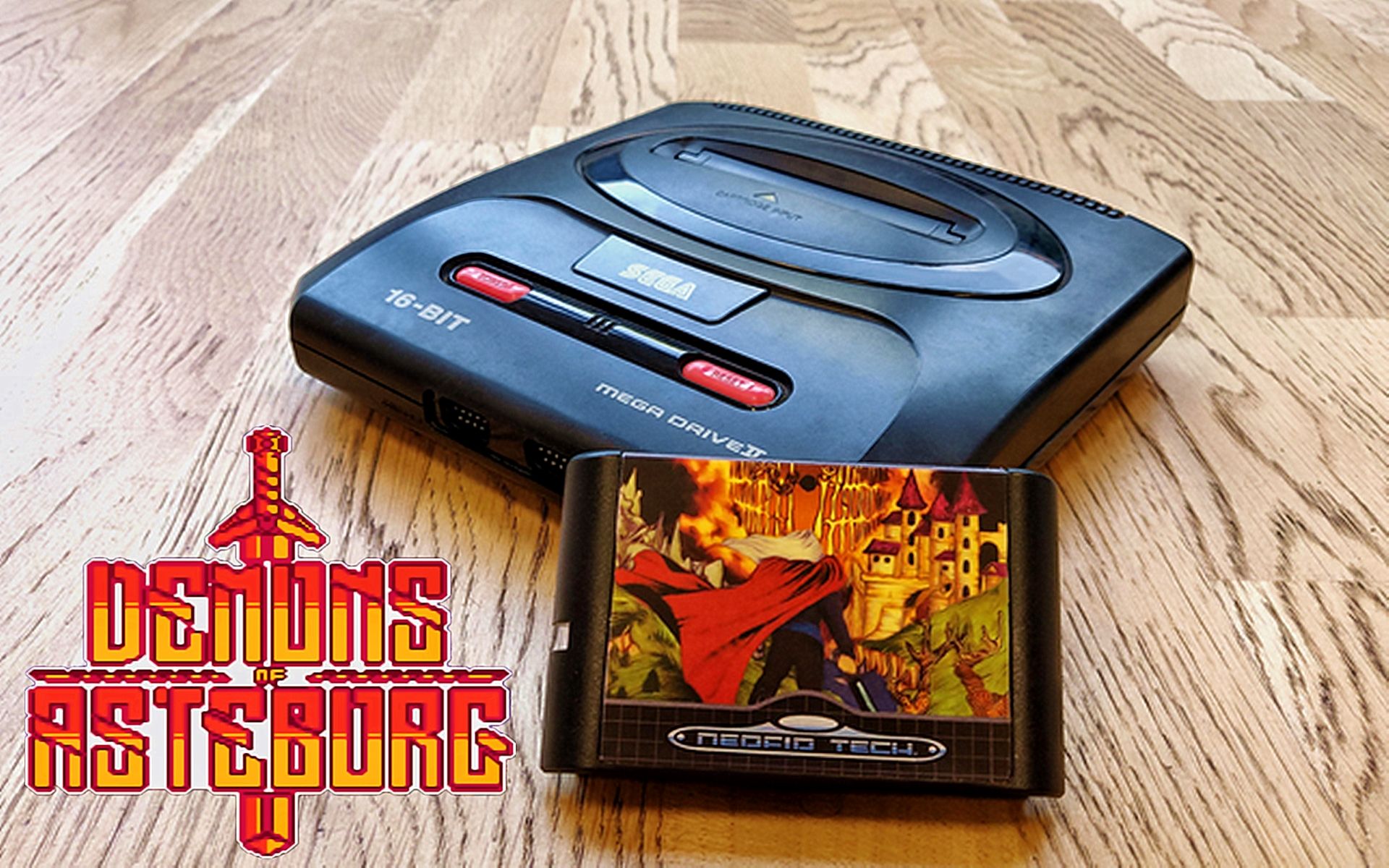 世嘉md新作,恶魔城风格,画面手感都不错